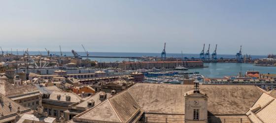 Vista Porto di Genova