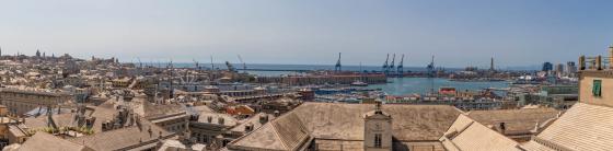 Vista Porto di Genova